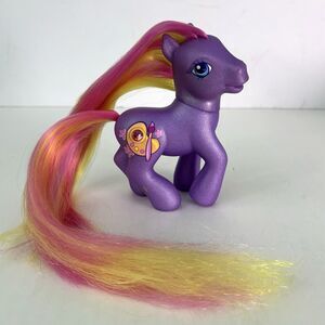 My Little Pony MLP G3 Dibble Dabble 2003 Hasbro Jewel Long Hair Y2K Vintage
